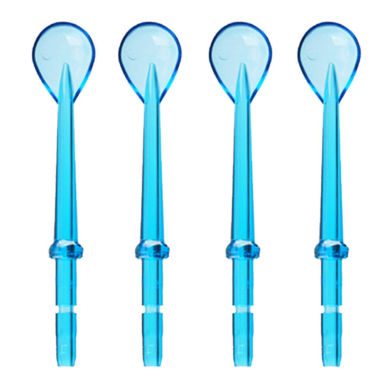 [Australia] - Pack of 4 YanBan Tongue Cleaner Replacement Nozzles Accessories for Waterpik Oral Irrigator WP100 WP660 WP250 WP900 