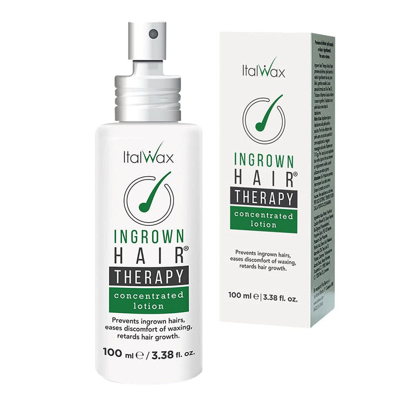 [Australia] - Italwax Ingrown Hairs Therapy Concentrated Lotion 100ml - Prevents and slows the appearance of ingrown hairs - Ideal for large areas 