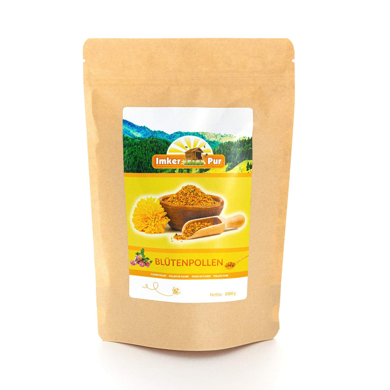 [Australia] - Bee pollen/bee pollen in premium beekeeping quality, from ImkerPur, 1 kg, completely residue-free, sweet-mild (conventional) 1 kg (pack of 1) 