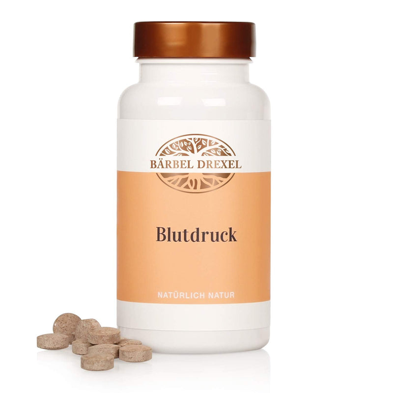 [Australia] - Blood pressure tablets I Purely plant-based active ingredient complex made from naturally obtained potassium, cocoa, herbs, olives, pomegranate, acerola (220 pieces) Naturopathy potassium tablets BÄRBEL DREXEL® 