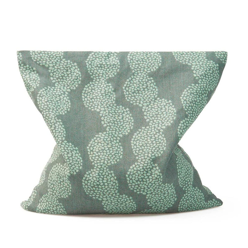 [Australia] - GRÜNSPECHT cherry stone pillow 19x19cm, heat pillow for neck, stomach and back, cover made of 100% cotton, for microwave and oven, green (100-V7) 19 x 19 cm 