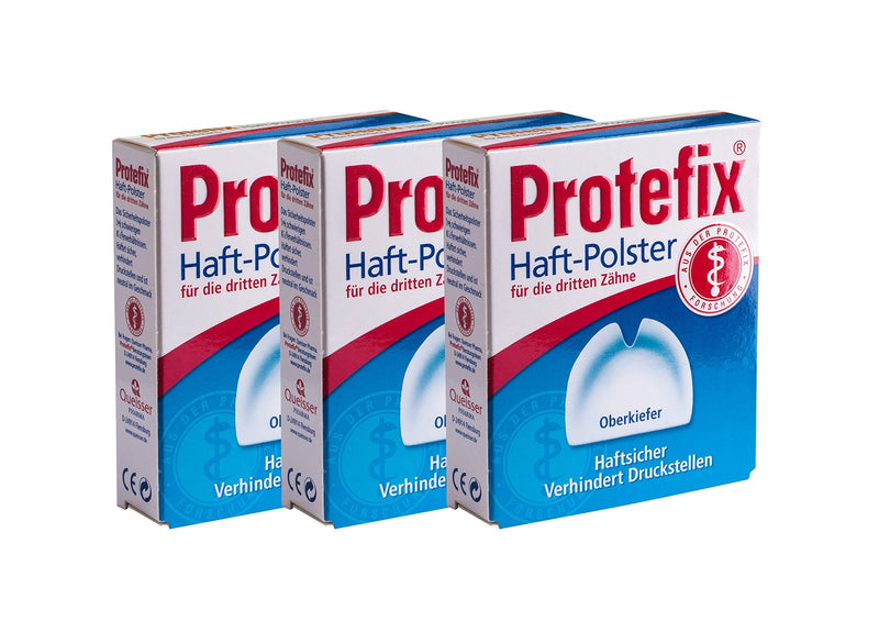 [Australia] - 3x PROTEFIX adhesive pads for upper jaw 30pcs PZN: 0841834 