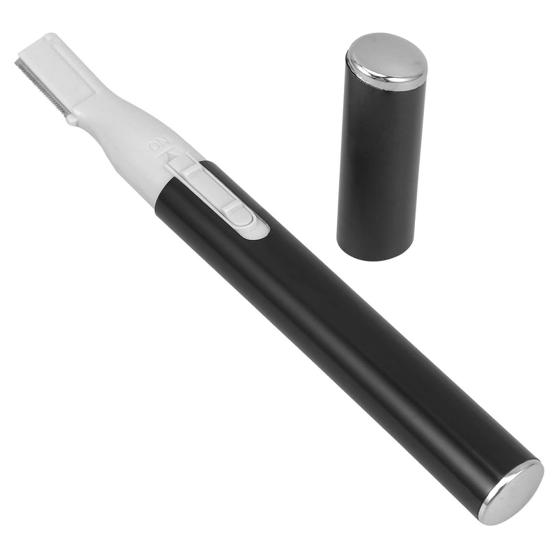 [Australia] - LEDMOMO Mini Eyebrow Trimmer Shaver Electric Eyebrow Razor Remover for Women (Black) 