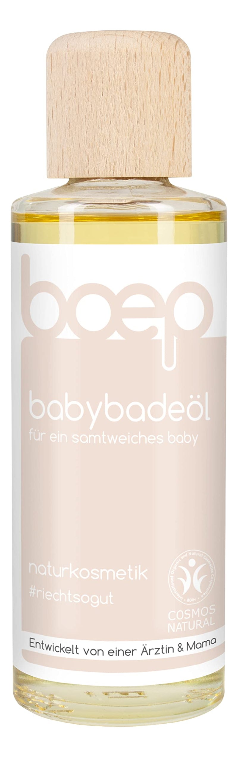 [Australia] - boep baby bath oil | Nourishing bath additive with organic jojoba oil and almond oil for newborns | Vegan natural cosmetics | Baby care basic equipment | Developed by a doctor and mom (125ml) 