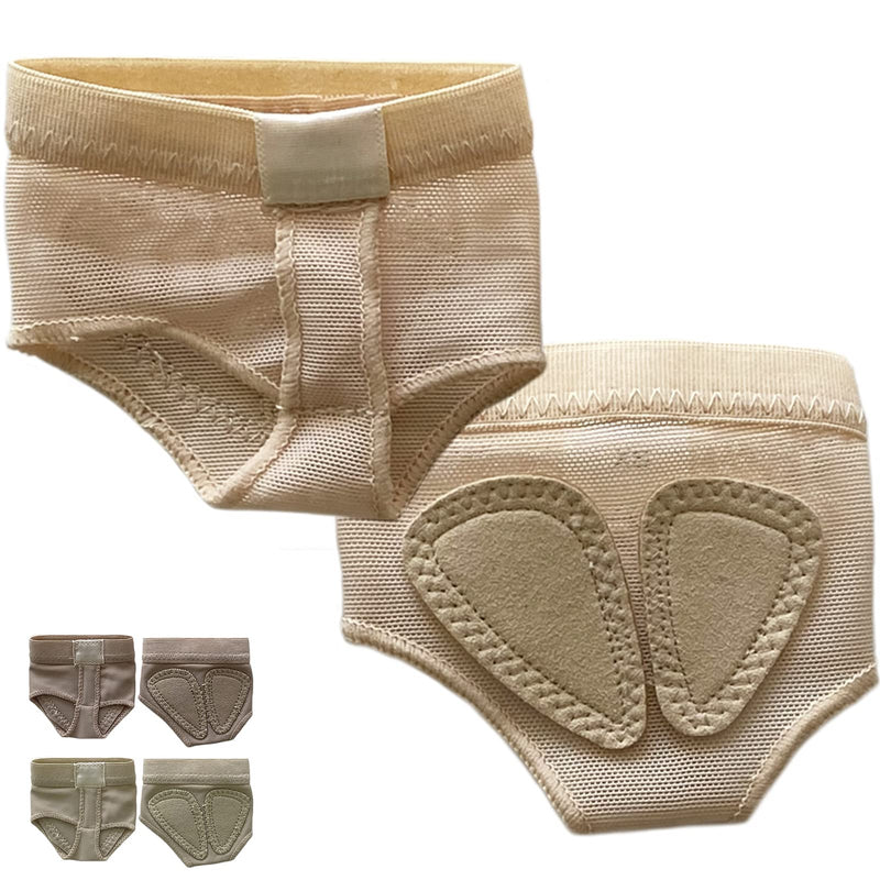 [Australia] - DANCEYOU Footies Bunion Protection Dance Shoes Toe Pad Protector Ballet Training Sports Toe Protection for Children and Adults Medium Training 