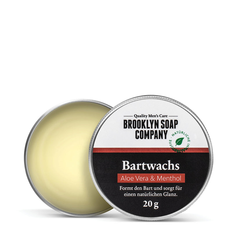 [Australia] - Beard wax (20g) · BROOKLYN SOAP COMPANY · Beard Balm for beard styling from 3-day beard to full beard · strong hold, light shine 20 g (pack of 1) 
