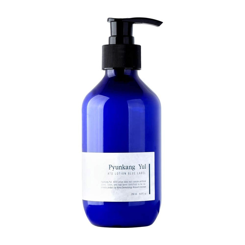 [Australia] - PYUNKANG YUL ATO Lotion Blue Label - Long lasting Deep Natural Moisturizing UREA Baby Lotion - Safe and Healthy Ingredients Zero Irritation Baby Lotion for Slightly Dry and Sensitive Skin - 9.8 Fl. Oz 