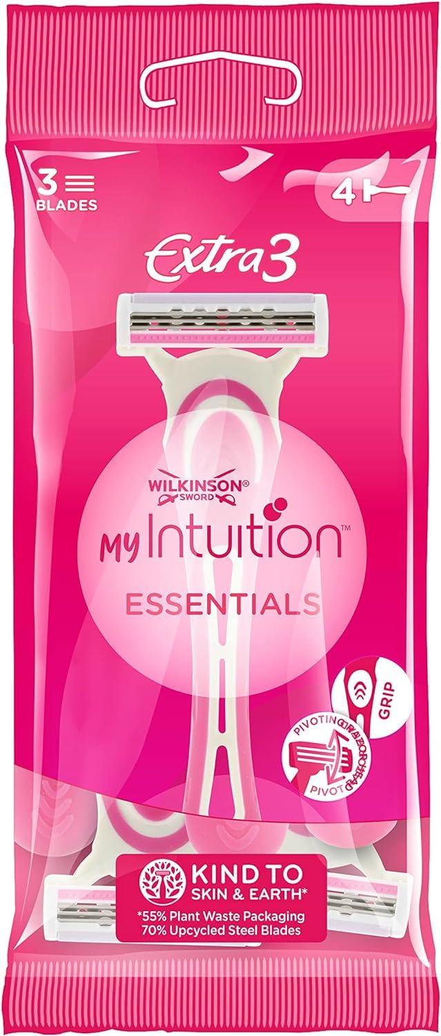 [Australia] - Wilkinson disposable razors for women Extra 3 Beauty, 4 pieces 