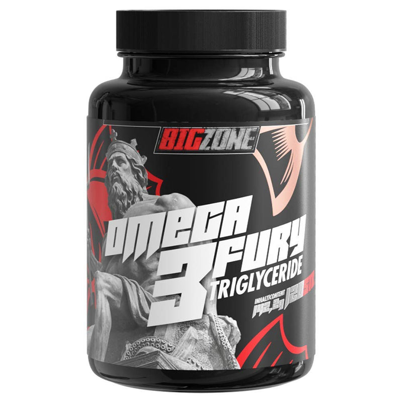 [Australia] - Big Zone Omega 3 Fury Triglycerides High-quality triglyceride form No addition of vitamin E 500mg EPA 250mg DHA / per capsule | 120 capsules 120 pieces (pack of 1) 