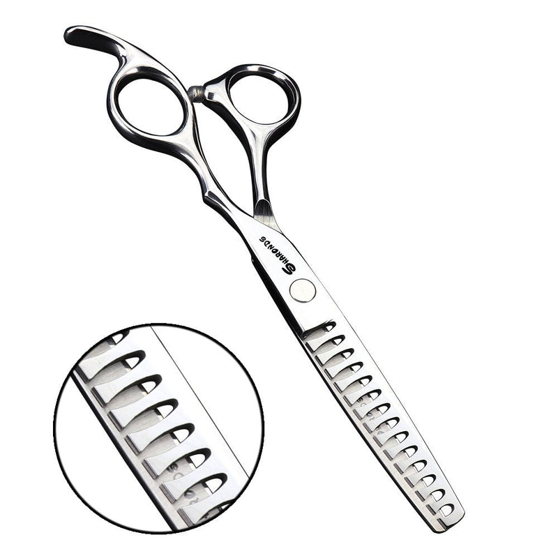 [Australia] - 6/6.5 Inch Professional Hair Scissors Hairdresser Hair Thinning Scissors (6" Flat-a) 6" Flat-a 
