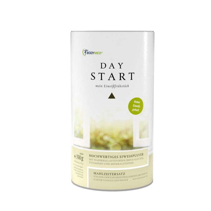 [Australia] - BODYMED Day Start protein breakfast | Figure-conscious breakfast | Meal replacement with high-quality whey protein | low-carb, with beta-glucan and important vitamins and minerals | 350g can 