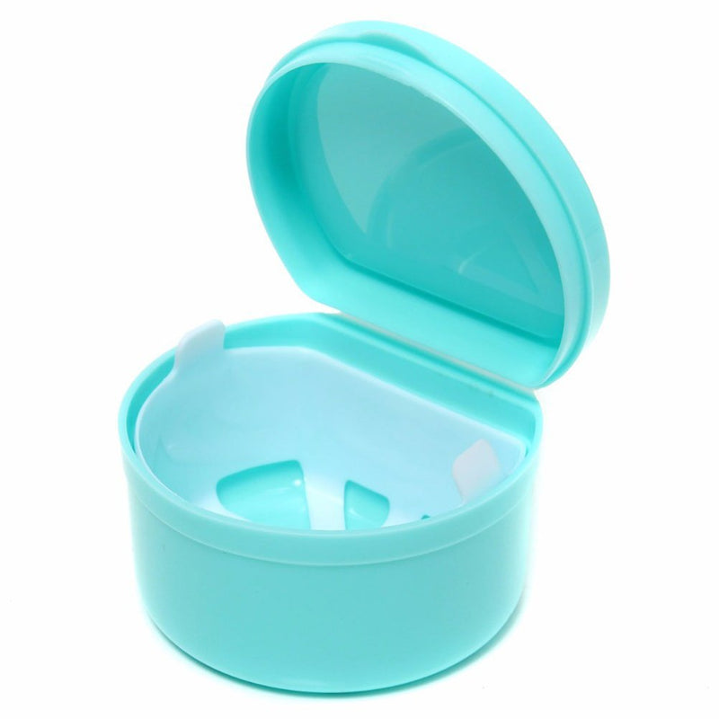 [Australia] - ROSENICE Denture Box Orthodontic Prosthesis Teeth Storage Box with Hanging Net (Random Color) 