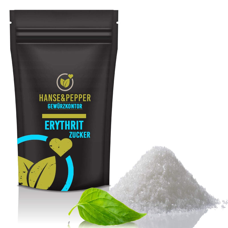 [Australia] - 1kg erythritol sugar 100% vegan of course from Hanse&Pepper Gewürzkontor - Gourmet series 