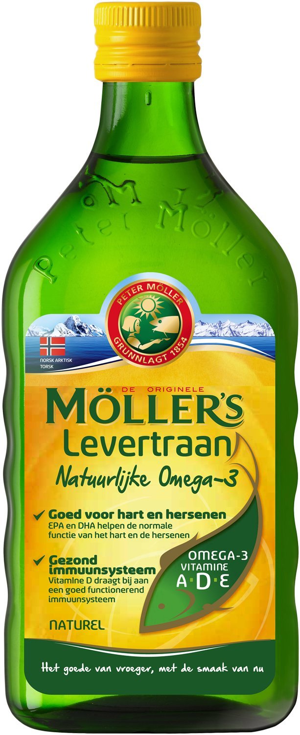[Australia] - Möller's Omega-3 Cod Liver Oil Natural (250ml) 250 ml (pack of 1) 