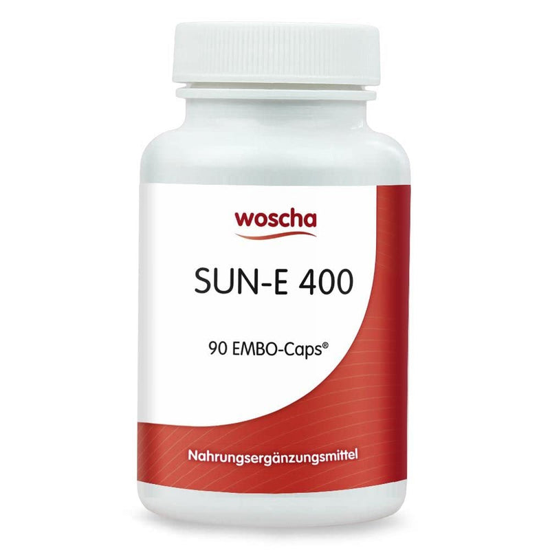 [Australia] - woscha Sun-E (vitamin E from sunflower) 90 K-CAPS® (54g) (vegan) 