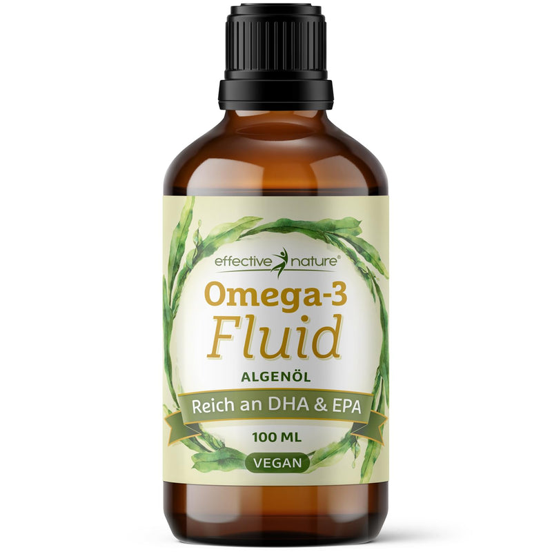 [Australia] - Omega 3 algae oil vegan - with 1116 mg EPA, DHA & DPA - lasts 40 days - vegan - the oil comes from 100% algae - 100 ml - easy to dose 