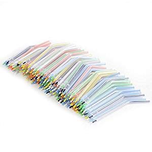 [Australia] - Mike Dental Colorful Disposable Spray Nozzles for 3 Way Air Water Syringe (Pack of 100) 