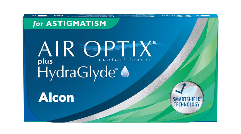 [Australia] - Air Optix plus HydraGlyde for Astigmatism monthly lenses soft, 6 pieces, BC 8.7 mm, DIA 14.5 mm, CYL -0.75, AXIS 170, -4.0 diopters 8.7 millimeters 14.5 millimeters 