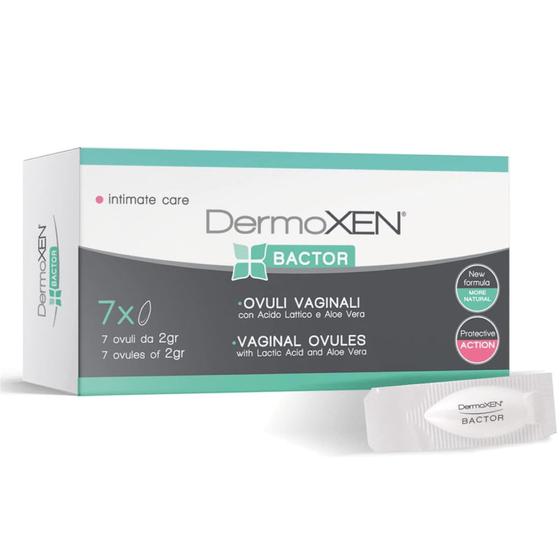[Australia] - DERMOXEN BACTOR Vaginal egg disinfectant and fungicide. Protects against bacterial and fungal vaginosis and vaginitis. Relieves burning and itching. 7 pieces 