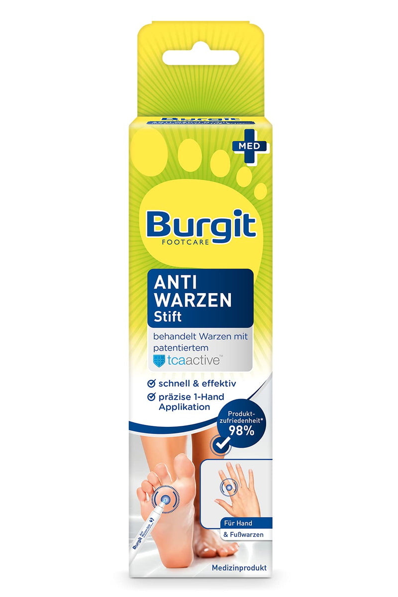 [Australia] - Burgit · Anti wart pen (2ml) · Against warts · Wart treatment · Simple & effective · For common warts on hands and feet 