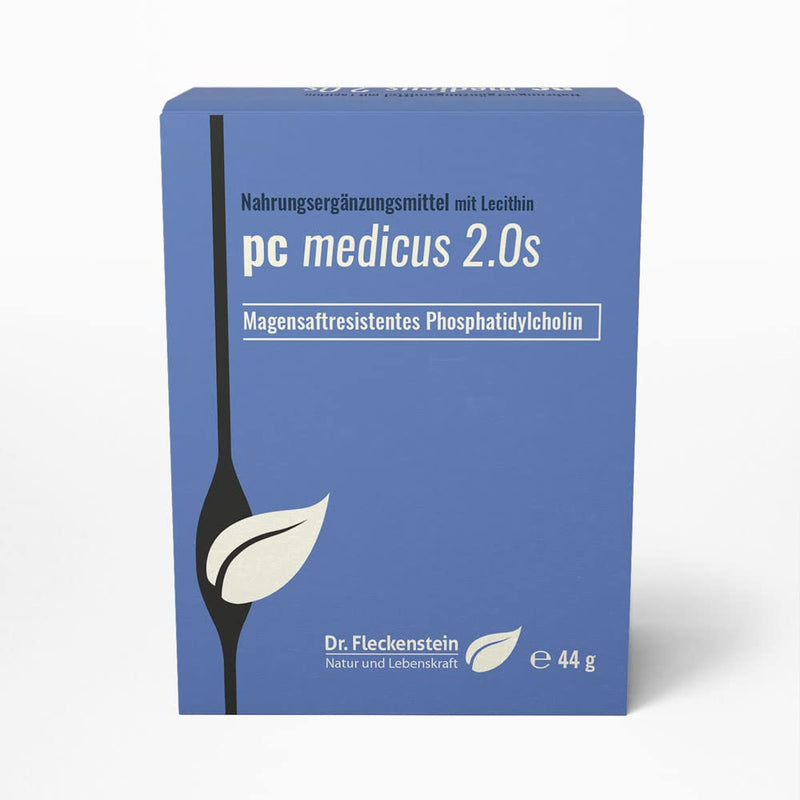 [Australia] - Dr.Fleckenstein PC medicus 2.0S, 83% phosphatidylcholine (soy lecithin), high dosage, enteric resistant, new as a dietary supplement, 90 capsules 