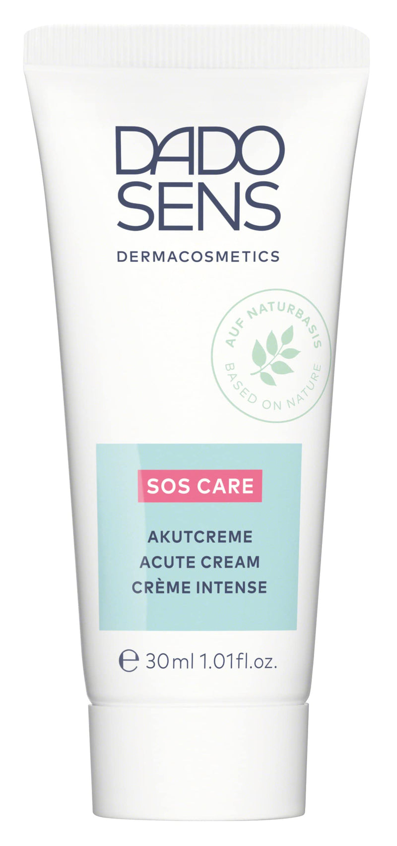 [Australia] - DADO SENS SOS CARE ACUTE CREAM 30ml - quickly soothes sensitive, irritated skin - therapy-accompanying care for perioral dermatitis, neurodermatitis and allergies 30 ml (pack of 1) 