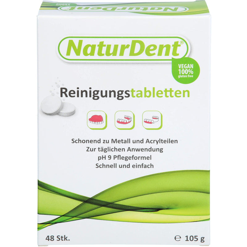 [Australia] - NATURDENT cleaning tablets 48 pcs 