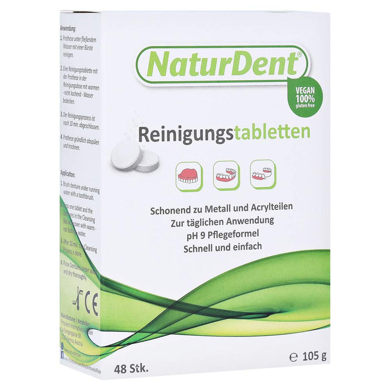 [Australia] - NaturDent cleaning tablets 