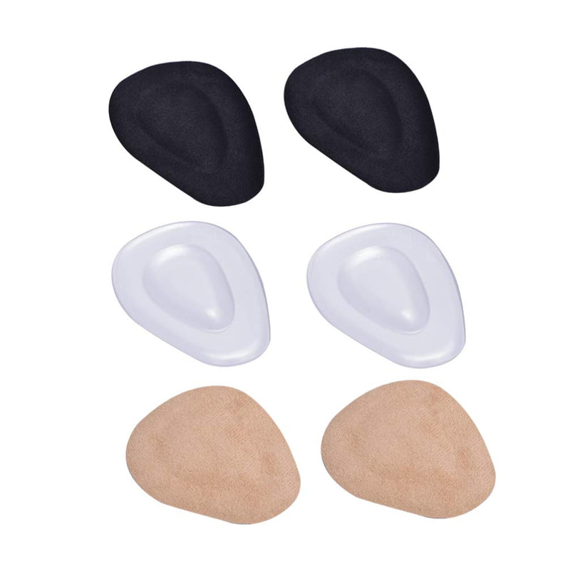 [Australia] - SUPVOX 3 pairs of forefoot insoles pads gel metatarsal insoles forefoot cushion forefoot pads anti-slip for women's high heels 