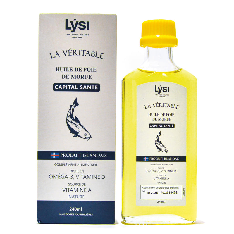 [Australia] - Lysi skin oil for dead liver, natural, 240 ml 