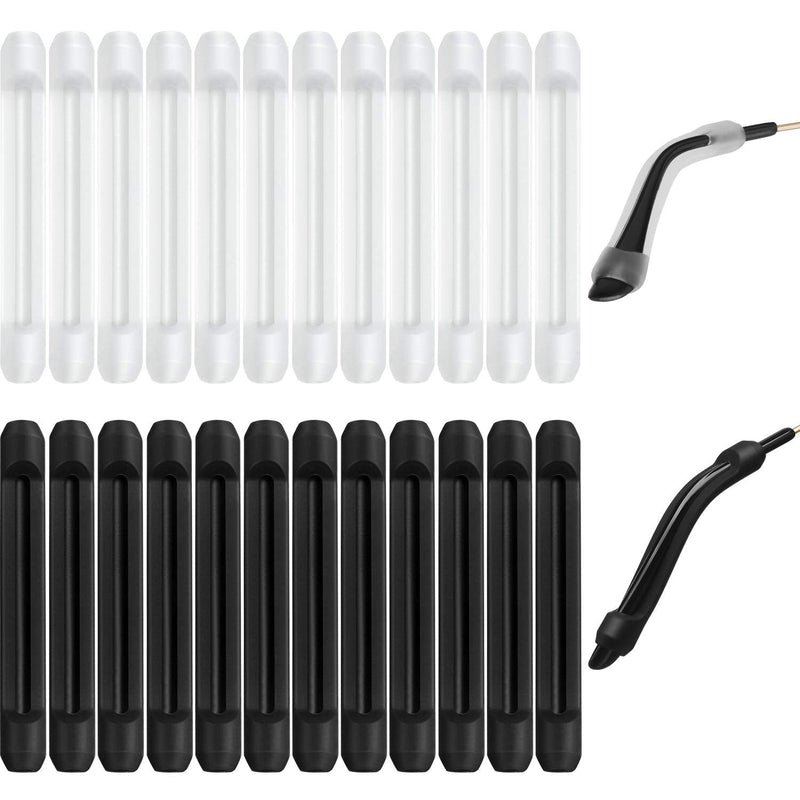 [Australia] - Frienda 12 Pairs Silicone Eyeglass Ear Cushions Eyeglass Pads Anti Slip Glasses Ear Hook Eyeglass Strap Holder for Reading Color Set 2 