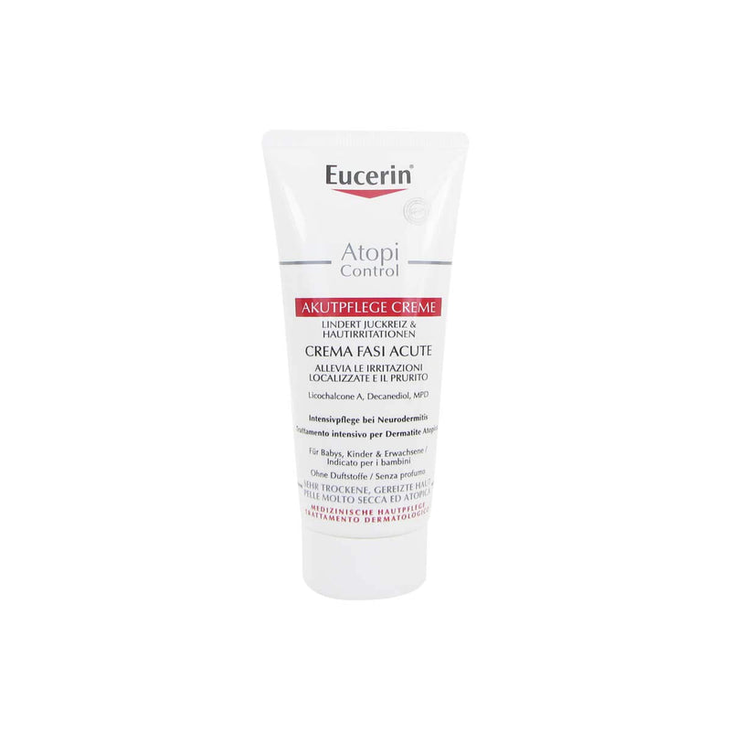 [Australia] - Eucerin AtopiControl Acute Care Cream reduces itching and relieves redness and skin irritation, 100 ml cream 
