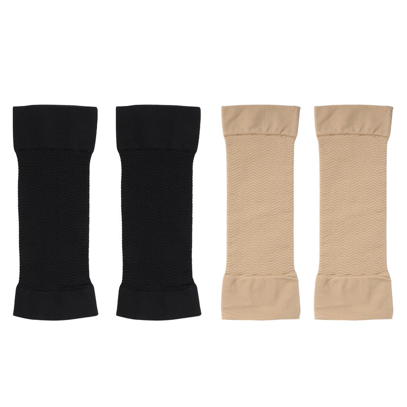 [Australia] - L size 2 pairs compression arm sleeves lymphedema arm warmer shaper arm warmers arm stocking arm sleeve compression sleeve for elbow arm sleeve 