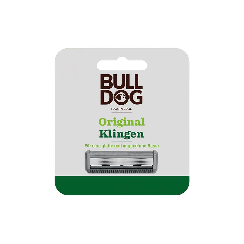 [Australia] - BULLDOG - wet shave for men | Original razor blades | 4 replacement blades | 5-fold blade 4 pieces (pack of 1) 4 replacement blades 