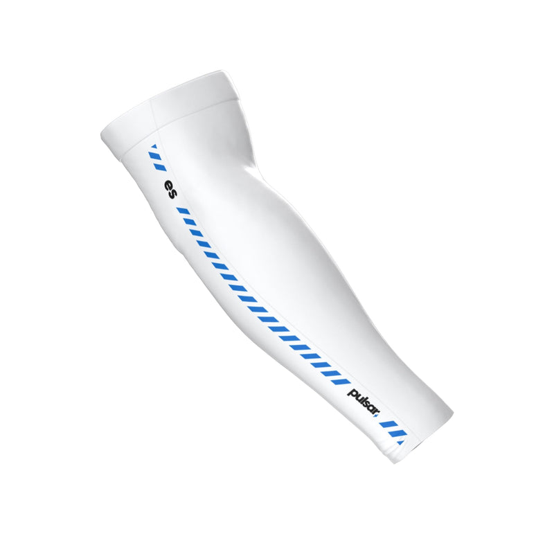 [Australia] - Pulsar eS Gaming Arm Sleeve for E-Sports Gaming Compression Sleeve Arm Length Size M White White M 