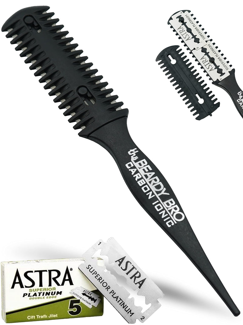 [Australia] - The Beardy Bro - Beard thinning knife 