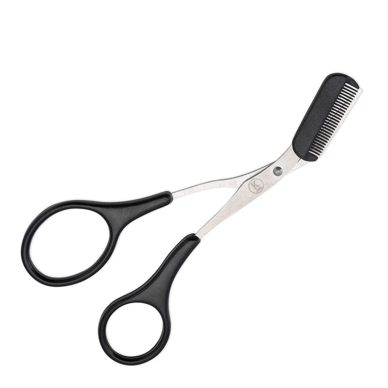 [Australia] - K-Pro eyebrow scissors - removable eyebrow comb scissors for men and women 
