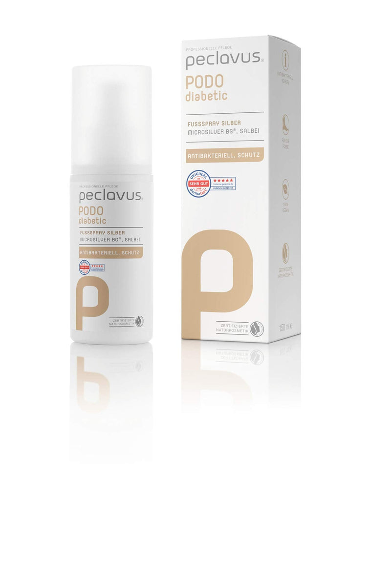 [Australia] - Peclavus PODOdiabetic foot spray silver 150 ml 