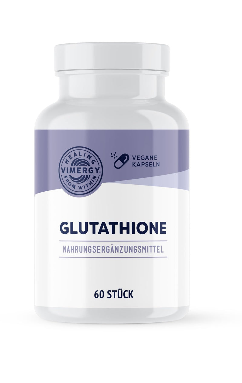 [Australia] - Vimergy Glutathione capsules 150 mg, 60 doses - L Glutathione cell antioxidant - Glutathione Liposomal - Vegan capsule without gels - GMO and gluten free, Kosher 