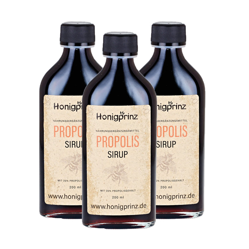 [Australia] - Propolis syrup with natural propolis, honey, sage and echinacea (3 x 200ml) 