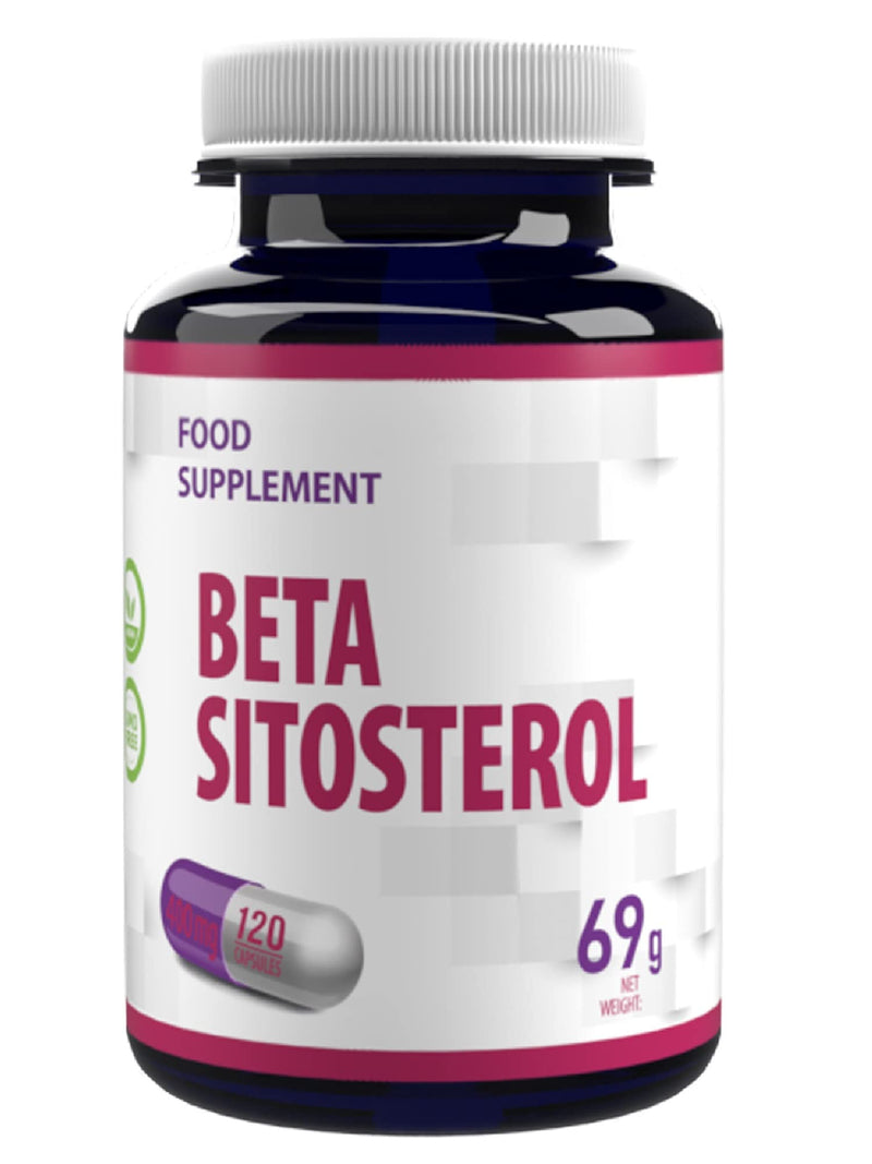 [Australia] - Beta Sitosterol 400mg 120 vegan capsules, laboratory tested, high dosage 