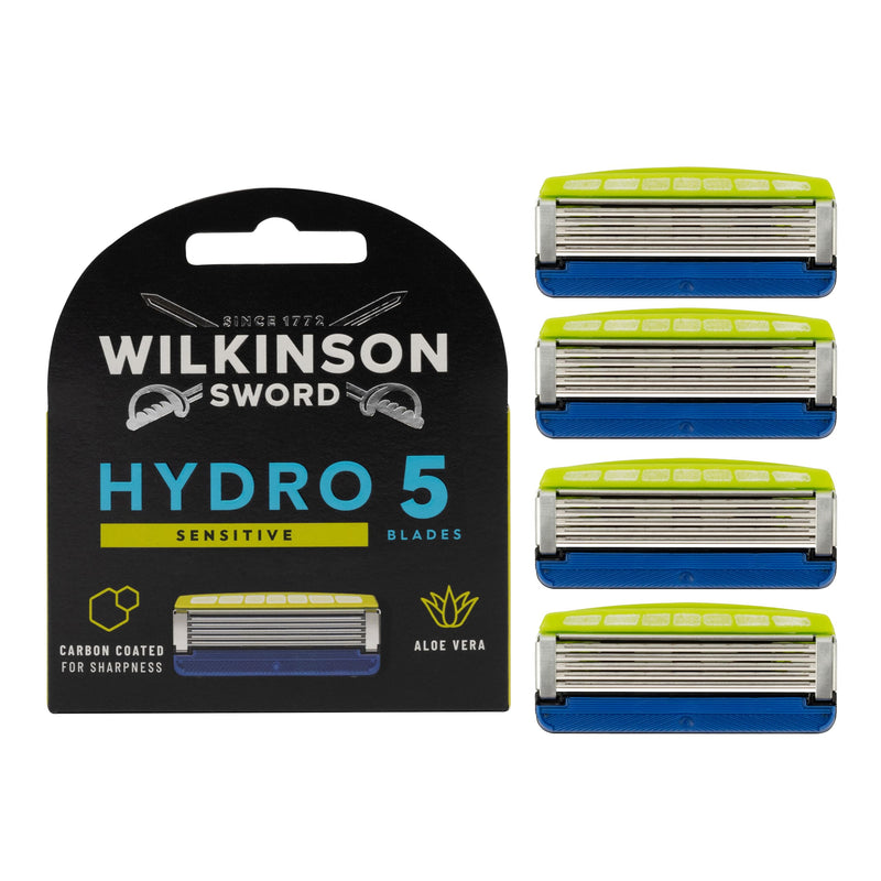 [Australia] - Wilkinson Sword Hydro 5 Sensitive Razor Blades Pack of 12 for Men 1 Piece (Pack of 1) 