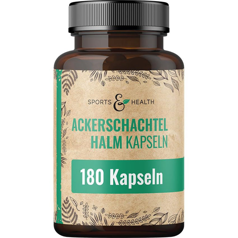 [Australia] - Field horsetail capsules - 500mg per capsule - 180 capsules - horsetail - vegan - field horsetail extract 