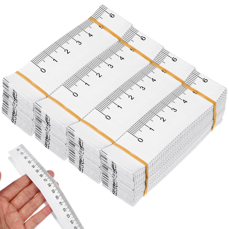 [Australia] - Angoily 100PCS Paper Tape Measure for Body Measurement, Double-Sided Tape Measure, Medical Soft Tape Measure for Baby Head Body Measurement 