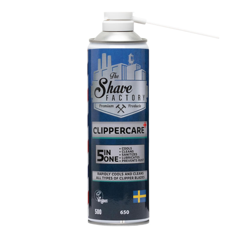 [Australia] - The Shave Factory Clippercare Spray - Efficient hair clipper care, coolant, lubricant and cleaner in one for professional results with every use (5in1 spray) 5in1 spray 