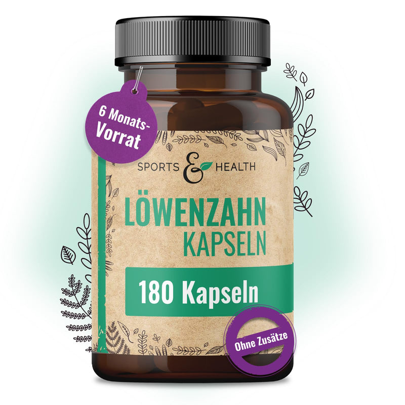[Australia] - Dandelion capsules - 180 capsules - Dandelion extract - Dandelion root Dandelion cure - Dandelion extract - Dandelion root extract 