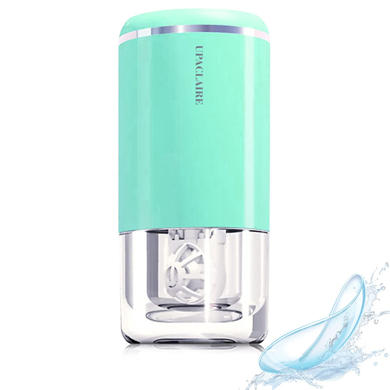 [Australia] - UpaClaire ultrasonic contact lens cleaner intelligent cleaning machine for soft and rigid (RGP) contact lenses green 