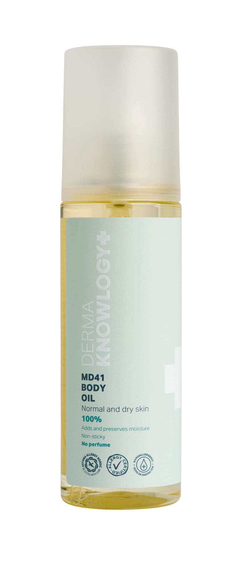 [Australia] - DermaKnowlogy | MD41 Body Oil 100% | Without perfume | For normal & very dry skin | Moisturizing and retaining | Allergy certified | For Infants, Children & Adults | 150ML 400 ml (pack of 1) 