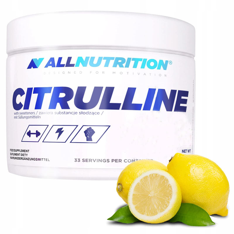 [Australia] - ALLNUTRITION Citrulline | 200g per container | Amino acids L-Citrulline pump strength training body building | Dietary Supplement (Lemon) Lemon 