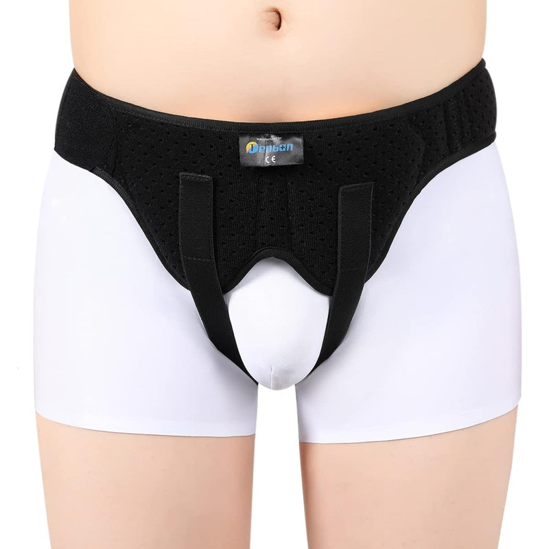 [Australia] - Tenbon Inguinal Hernia Belt for Men and Women Flexible Adjustable Inguinal Hernia Belt Inguinal Hernia (XL) XL 